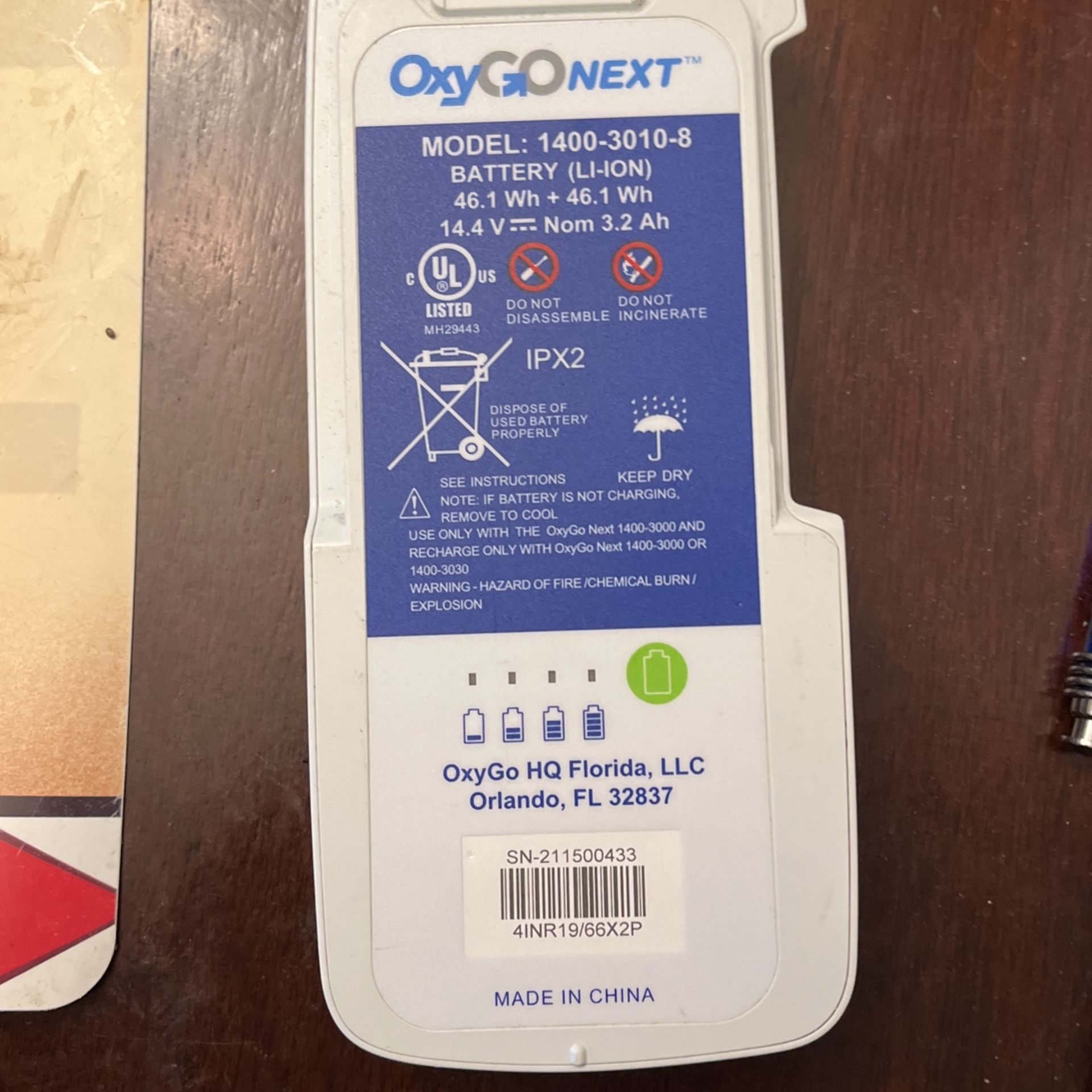 O Y y Go Next Battery 