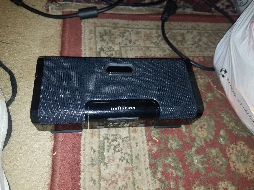 In motion Speaker Thing