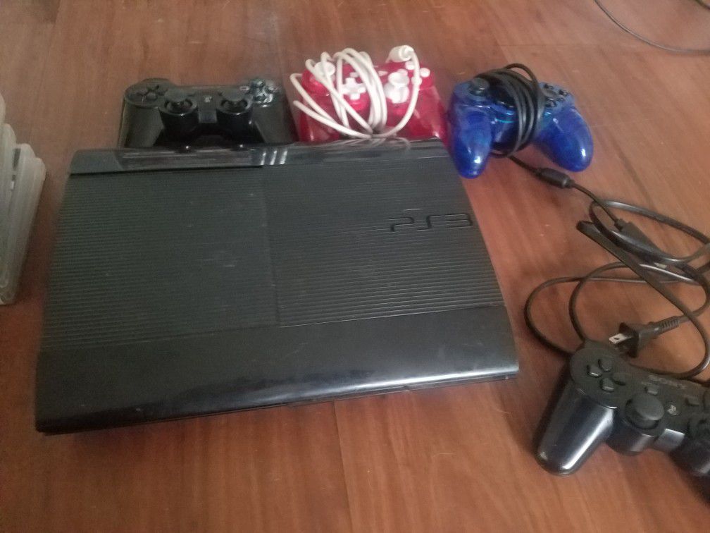 Ps3 system and games and controls