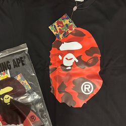 Red bape shirt