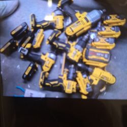 Dewalt Impact Drivers,drills,saws,multtools,etc Eith All Sizes Of Batteries And Chargers Fro. Regardless To Fast Speed Chargers,bags And Accessories 