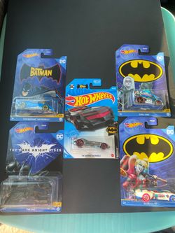 5 set Batman Hot wheels all for 18$