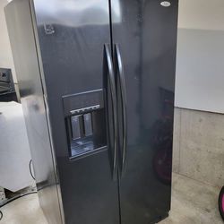 Black Full Depth Refrigerator 