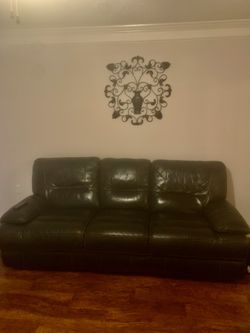 Nice Leather Couch - Reclines