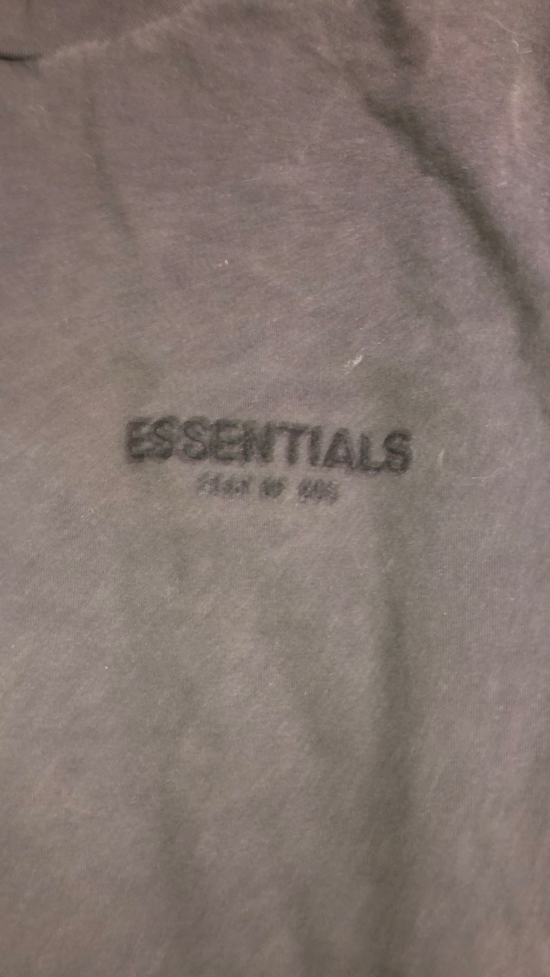 Essentials fear of God, black tee,All Products : American Fashion Style Bags On Sale