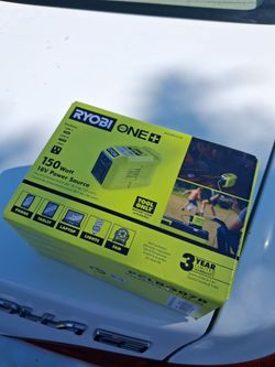 Ryobi one+ power source!