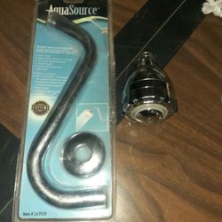 Shower Arm With Low Flow Showerhead 