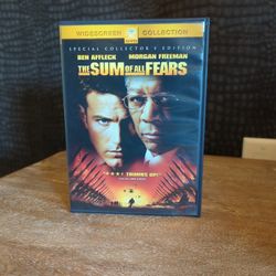 DVD The Sum Of All Fear
