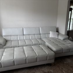 Couch and Ottoman 
