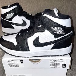 Air Jordan’s Black x White Checkered Shoes