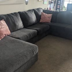 Large Grey Sectional 