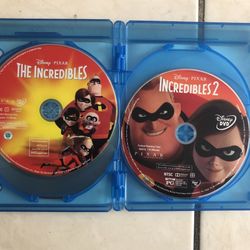 The Incredibles 1 & 2 DVD