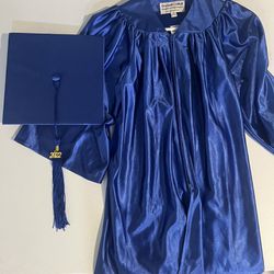 Kids Graduation Cap & Gown (pre-k Graduation, Kindergarten Graduation)
