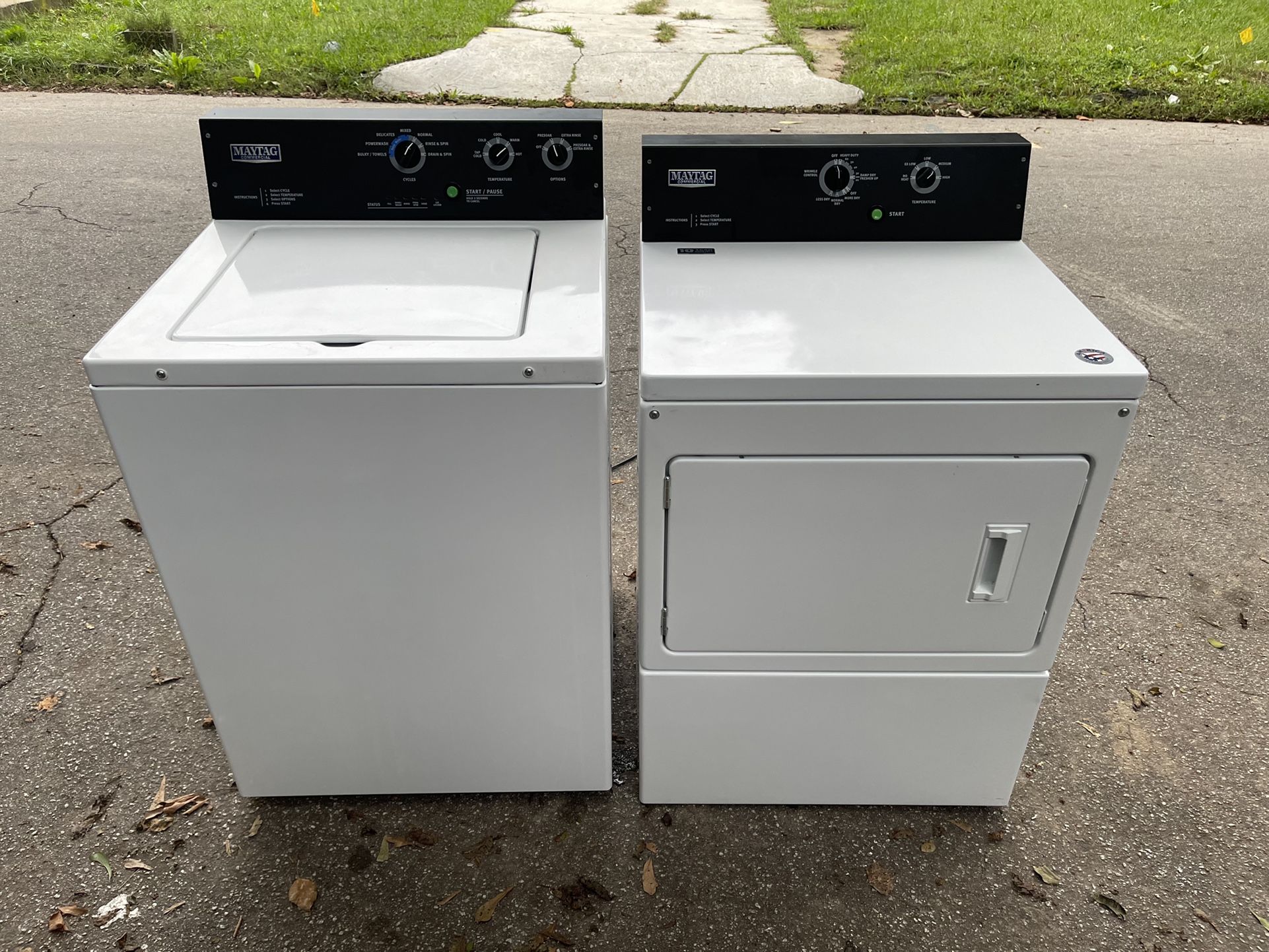 Maytag Commercial Washer And Dryer