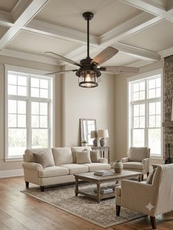 Flash Sale: 52" Home Decorators Shanahan Ceiling Fan – Brand New!