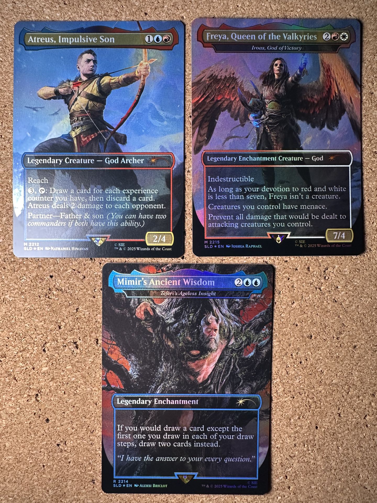MTG Secret Lair: God Of War PlayStation Rainbow Foil Card Lot x3 -  www.stlouis.ac.tz
