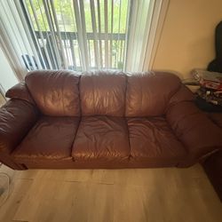 Leather Couch