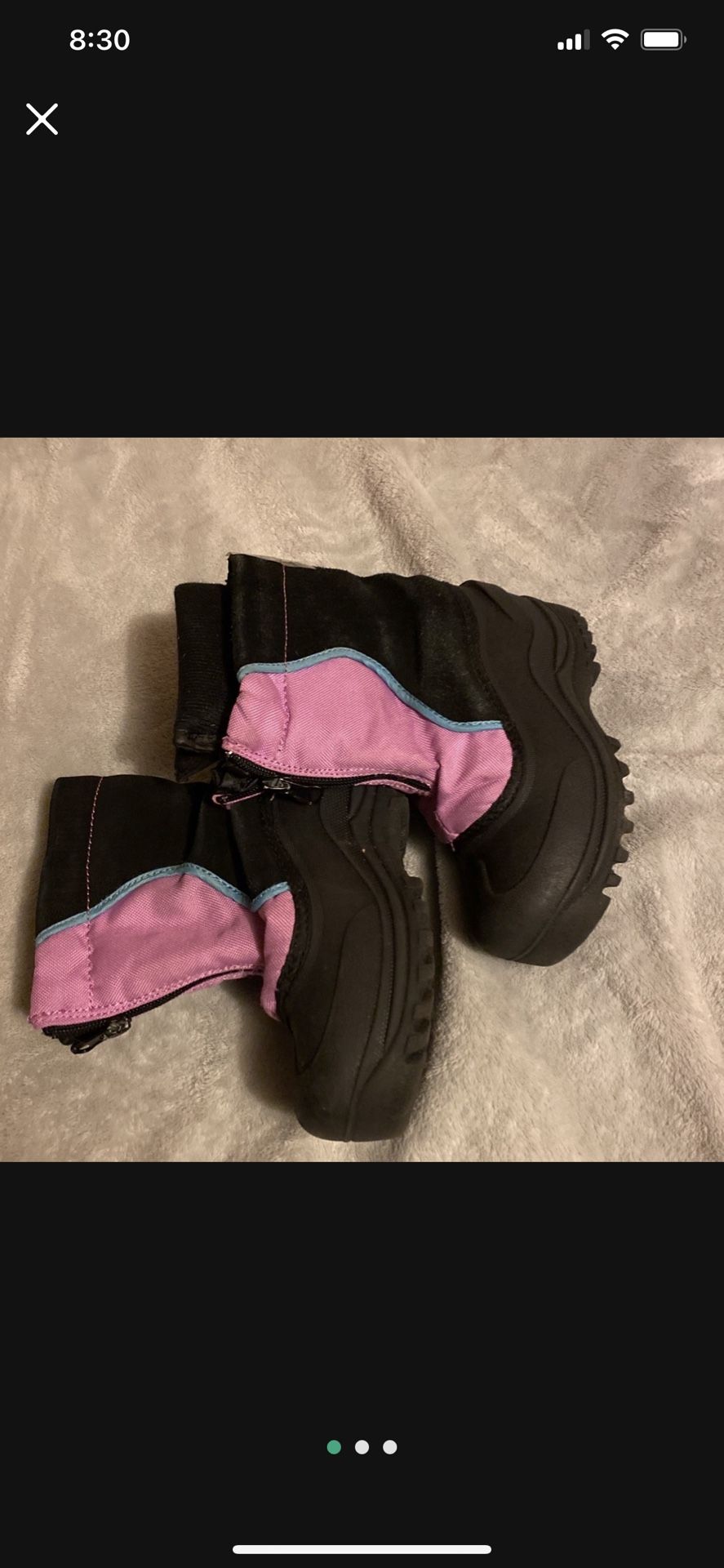 Winter Boots For Kids Size 11T 