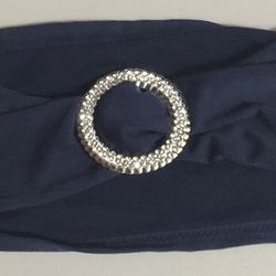 100 Royal Blue Chair Sashes 