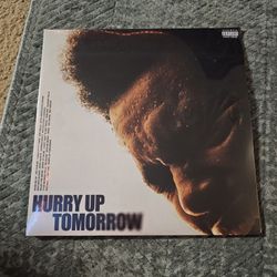 The weekend hurry up tomorrow vinyl
