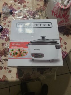 Black & Decker Rice Cooker NEW