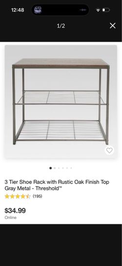 3 Tier Shoe Rack