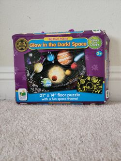 Glow In The Dark Space Puzzle