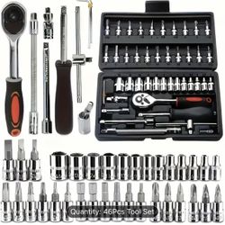 46pcs Professional Automotive Master Tool Kit