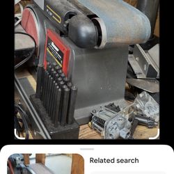 Belt And Disc Sander 