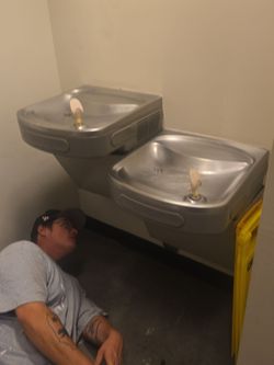 Elkay drinking water fountain