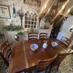 Dining Room Table With 6 Chairs