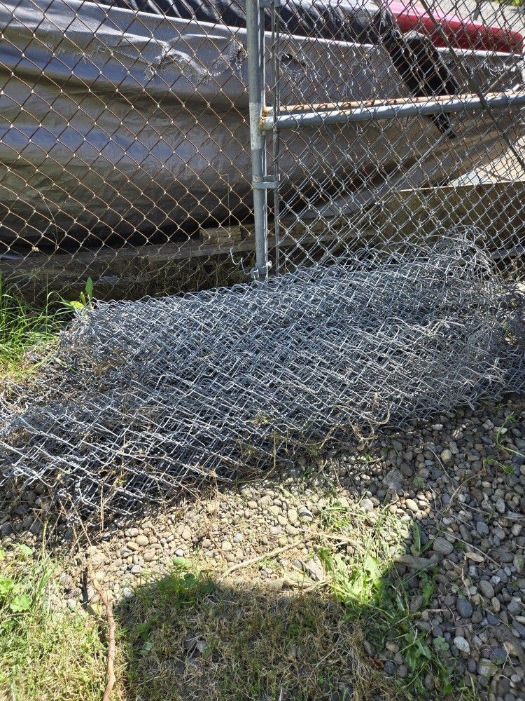 Wire Fence With Gates And Posts