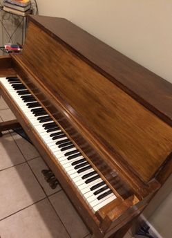 Selling a piano