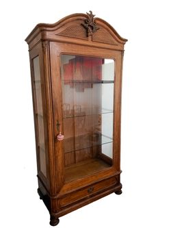 Antique Hutch/ Display Cabinet