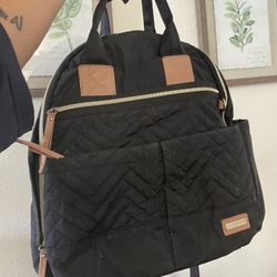 Black Skip Hop Diaper Bag 