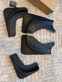 MERRTO Mud Flaps Splash Guards for 2025 Tesla Model Y (Juniper) - Set of 4