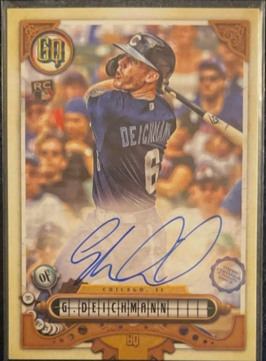 2022 Topps Gypsy Queen #GQA-GD GREG DEICHMANN Chicago Cubs ROOKIE AUTO AUTOGRAPH