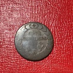 1797 (Lan 7) 5 Centimes French issue circulated~(IVID#1560//OFRUP) 