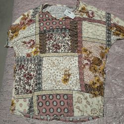Womens Xs Paisley Shirt 