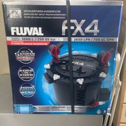 Aquarium, Fish Tank,  Filter, Fluval FX4 