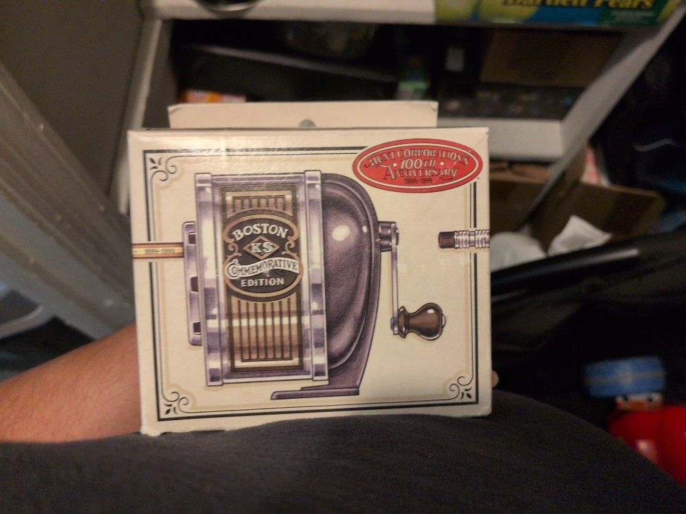 Old School Pencil Sharpener Boston Commemorative Edition 100th Anniversary Collectible