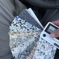 Flakes/metallic Epoxy 