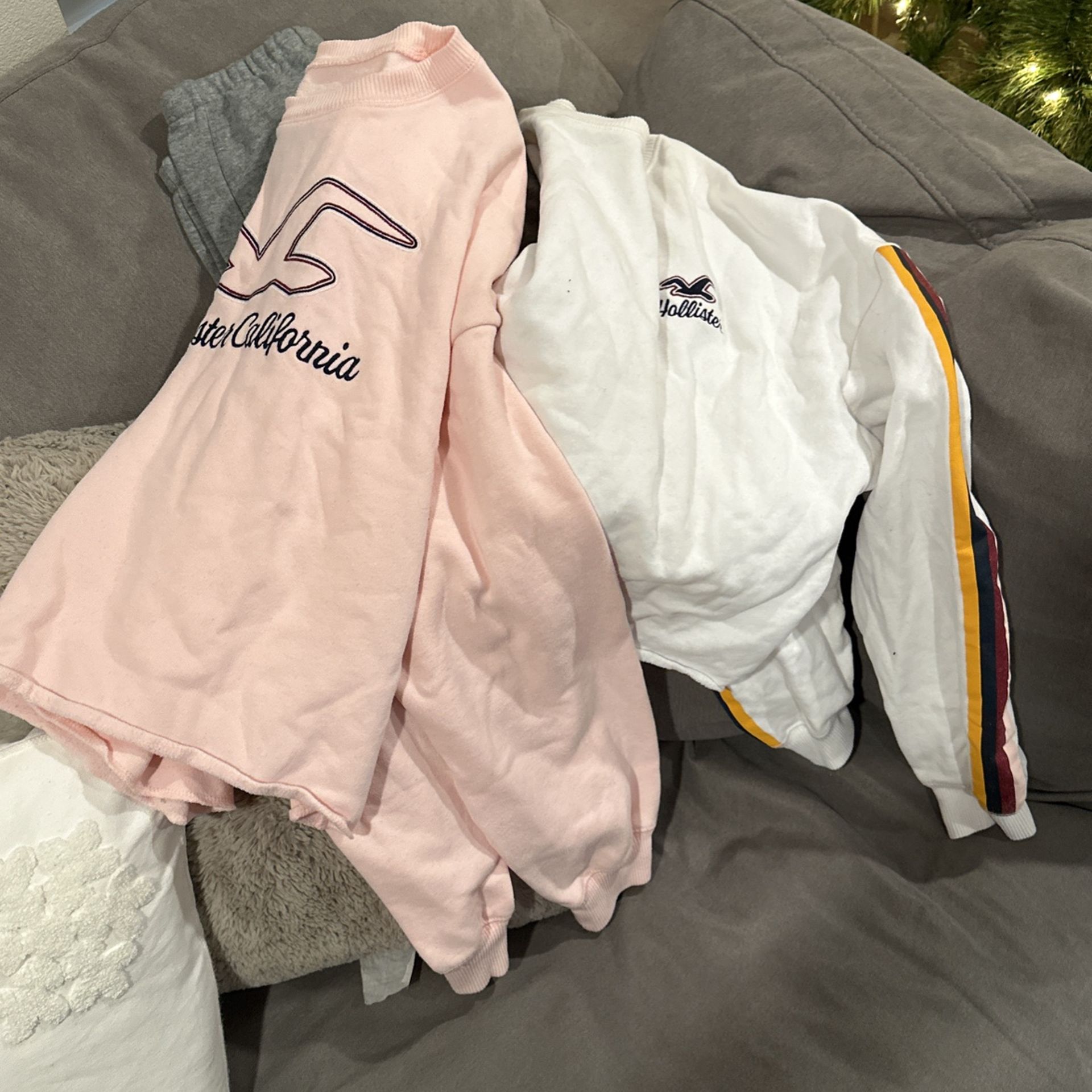 Hollister Large Crop Sweatshirts