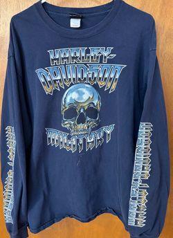 Men’s Size XL Harley-Davidson Military Long Sleeve Shirt XL