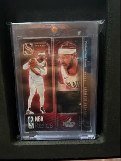 Carmelo Anthony game used patch