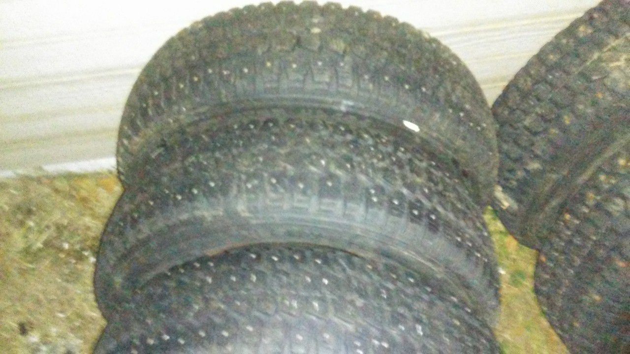 Snow tires on 92 subaru wheels