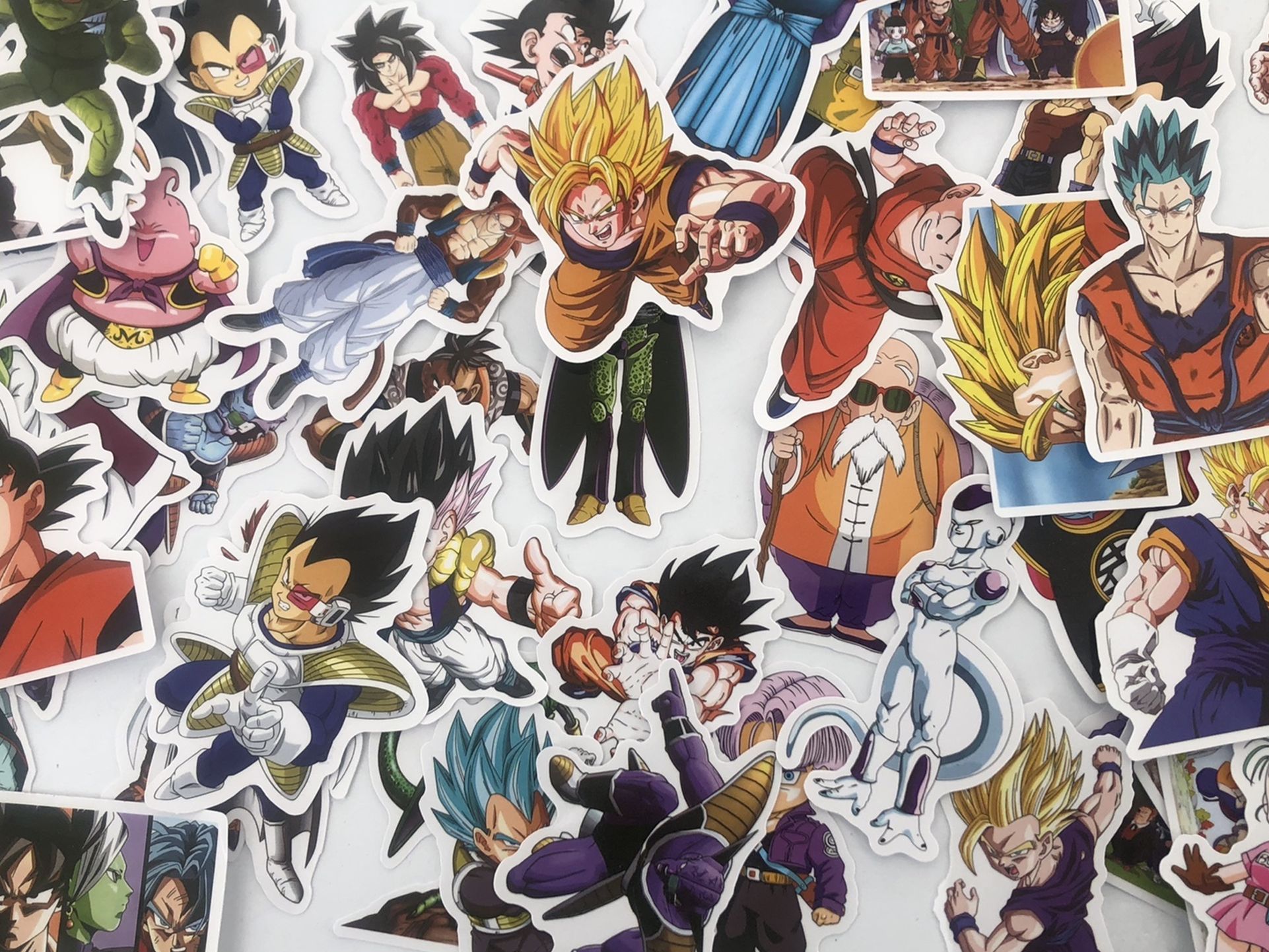 Dragon Ball Sticker Waterproof PVC 50Pc