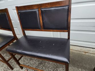 Old Dining Table and Chairs