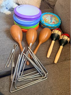 Lot of kids musical instruments