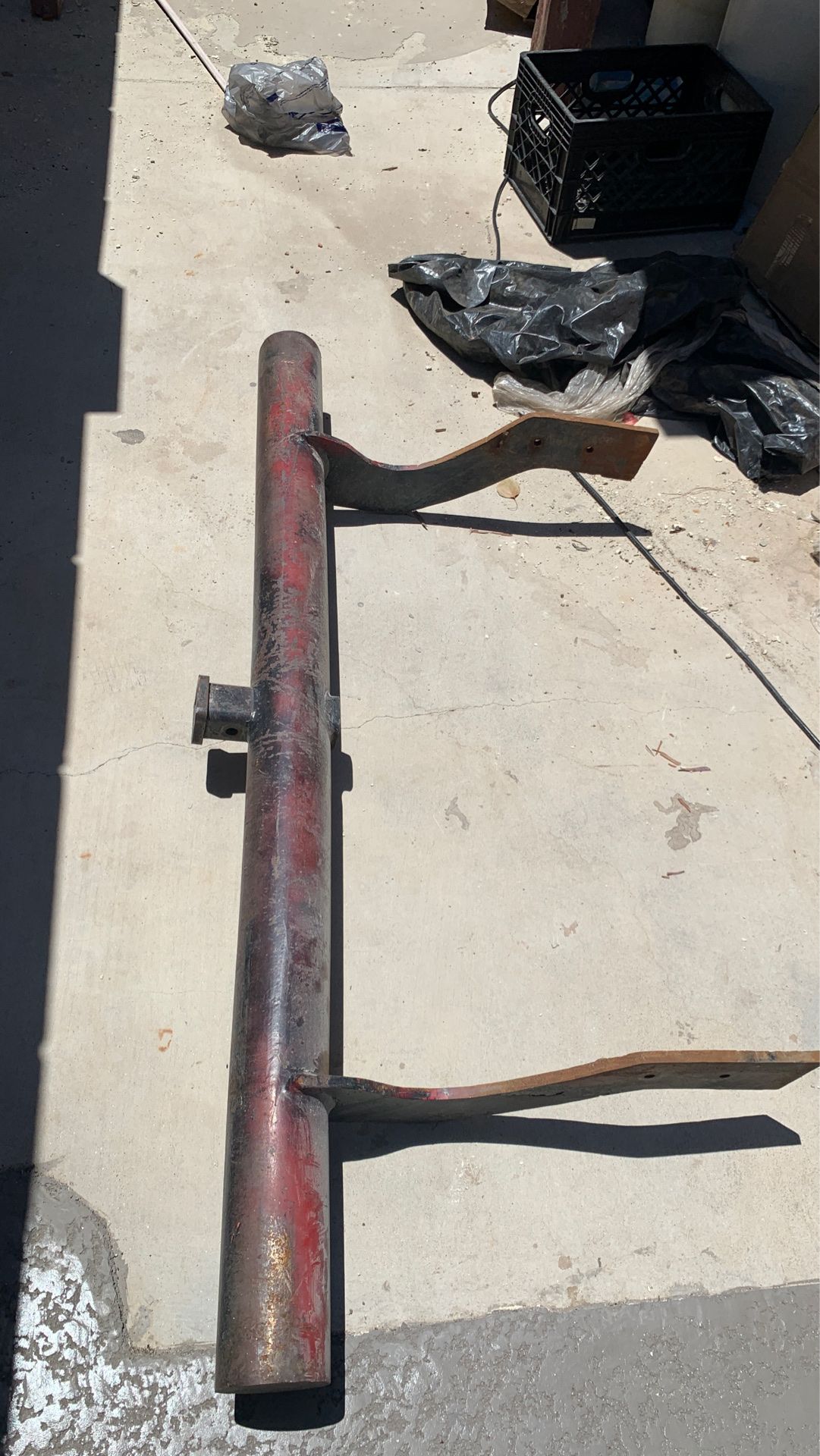 1985 4x4 Toyota pickup Rear bumper and OEM Mud Flaps